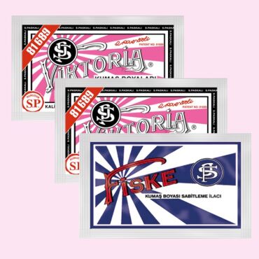 01- Pembe Viktoria Toz Kumaş Boyası (10 Gr) - 3