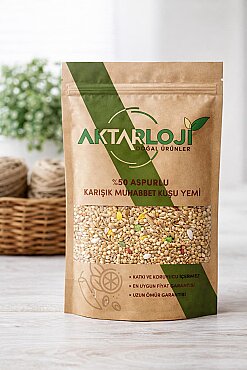 %50 Aspurlu Karışık Muhabbet Kuşu Yemi - 5