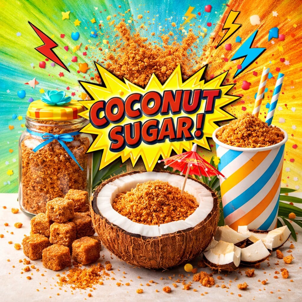 Hindistan Cevizi Şekeri ile Doğal ve Dengeli Tatlılar