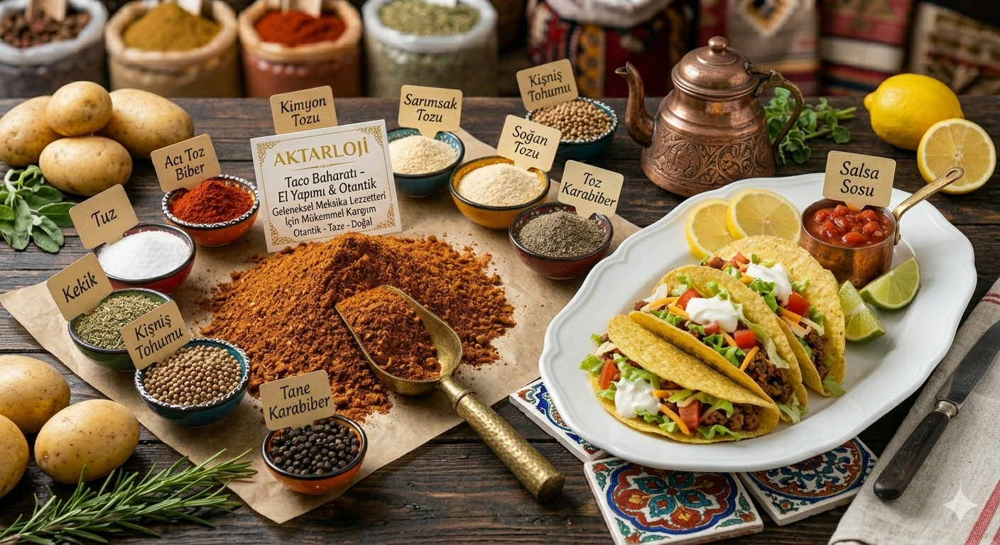 Taco Baharatı: Meksika Esintilerini Mutfağınıza Taşıyan Egzotik Lezzet Rehberi