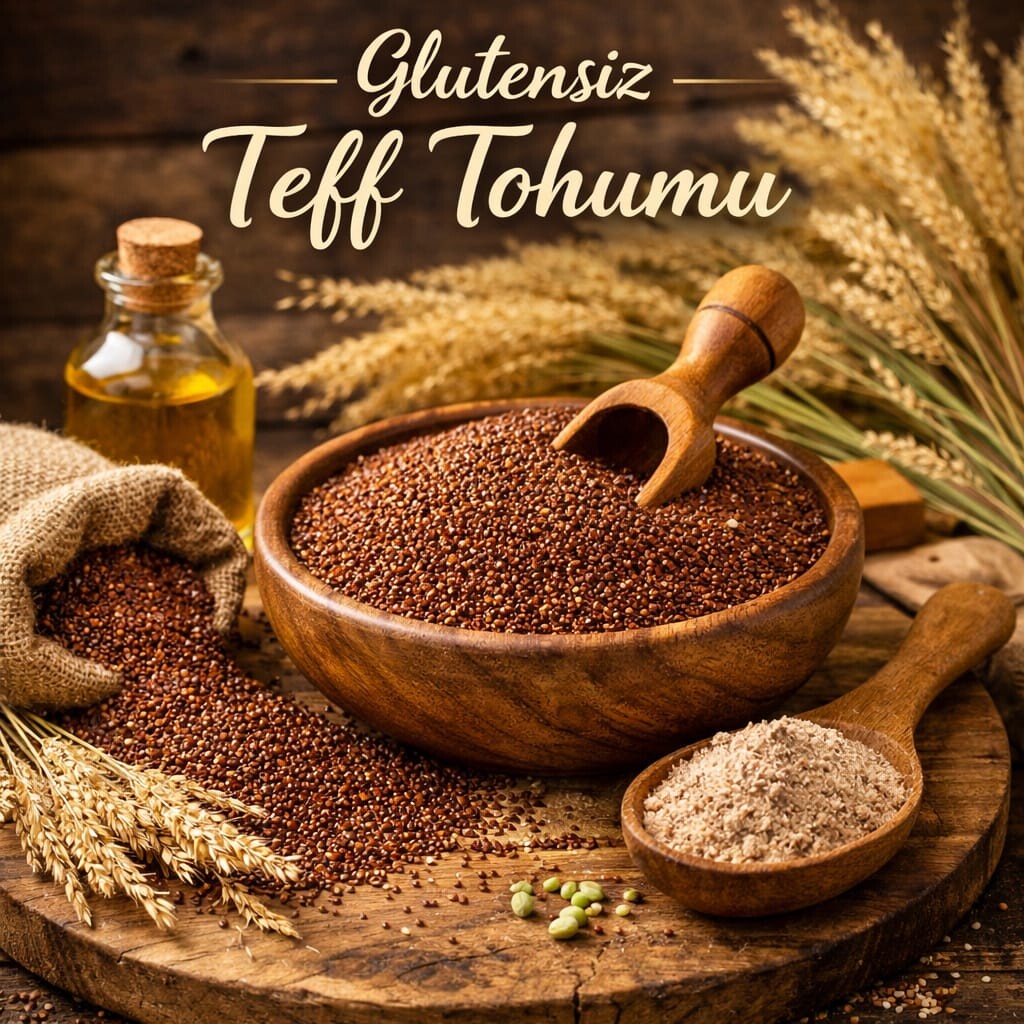 Glutensiz Teff Tohumu İle Besleyici Ve Dengeli Bir Yaşam
