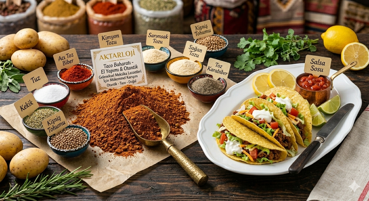 Taco Baharatı: Meksika Esintilerini Mutfağınıza Taşıyan Egzotik Lezzet Rehberi