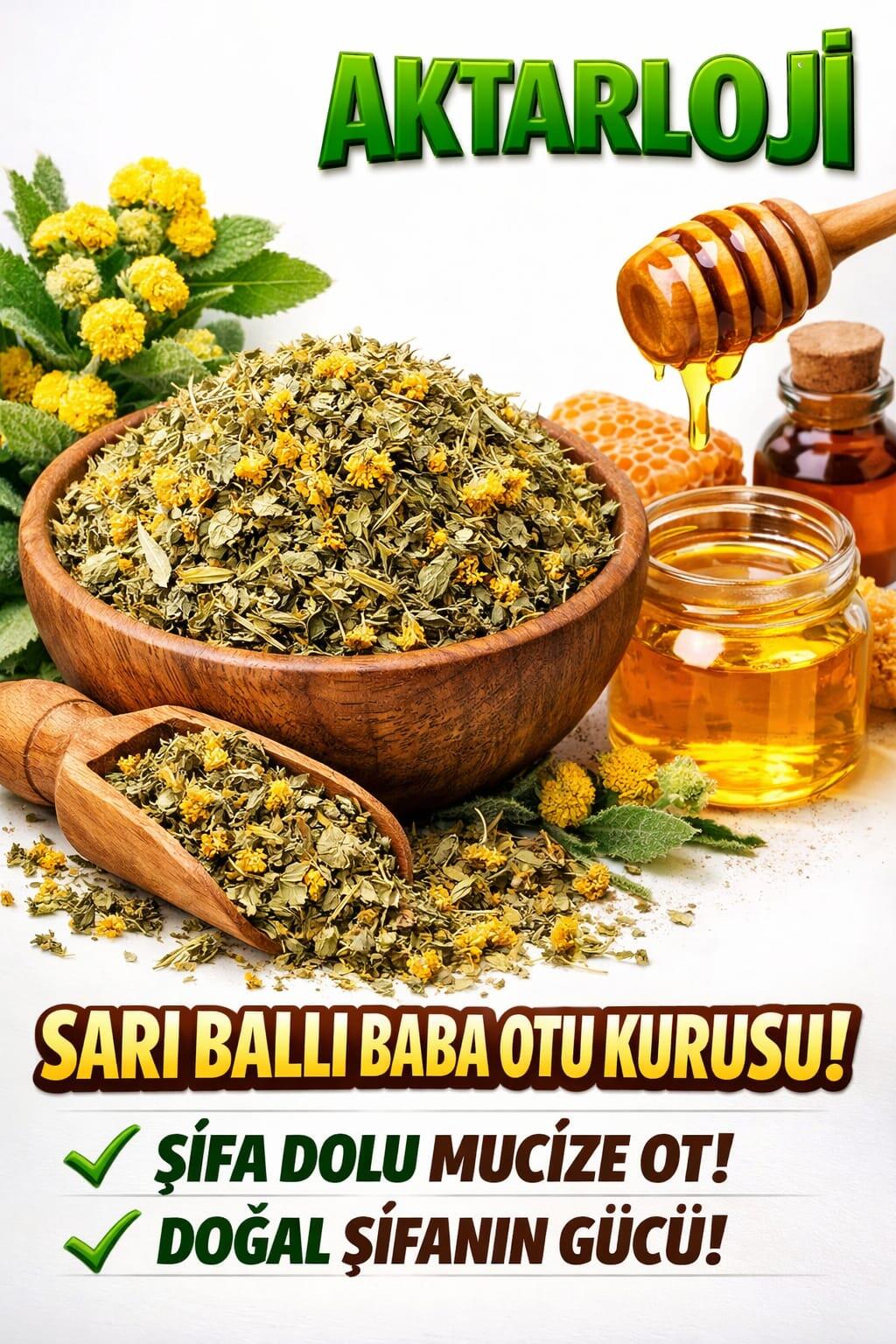 Kadın Sağlığına Altın Dokunuş: Sarı Ballı Baba Otu