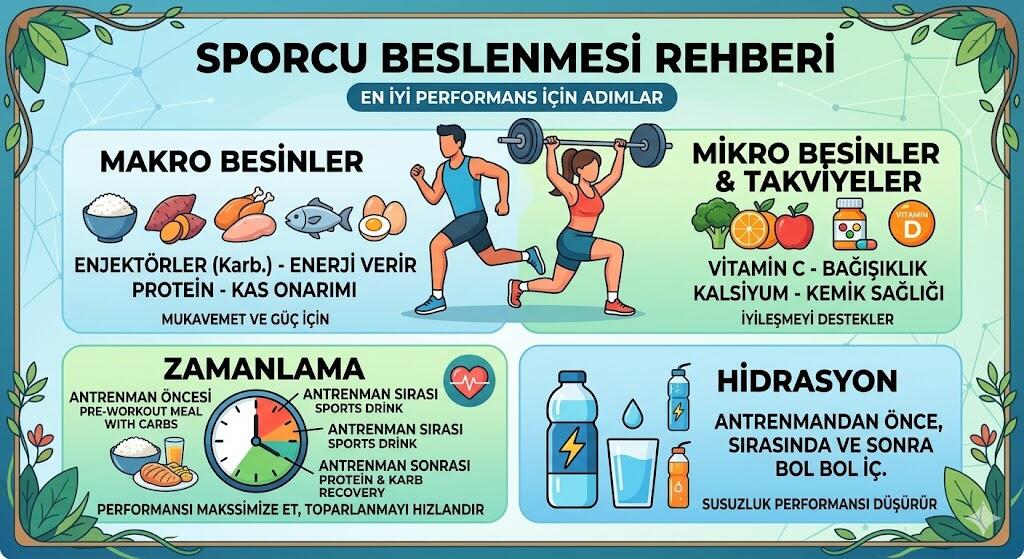 Sporcular Nasıl Beslenmeli?