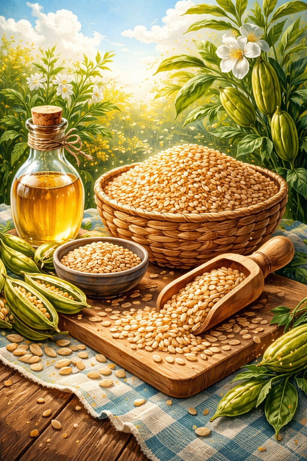 Kabuklu Susam Nedir Faydaları ve Sağlıklı Beslenmede Kullanımı