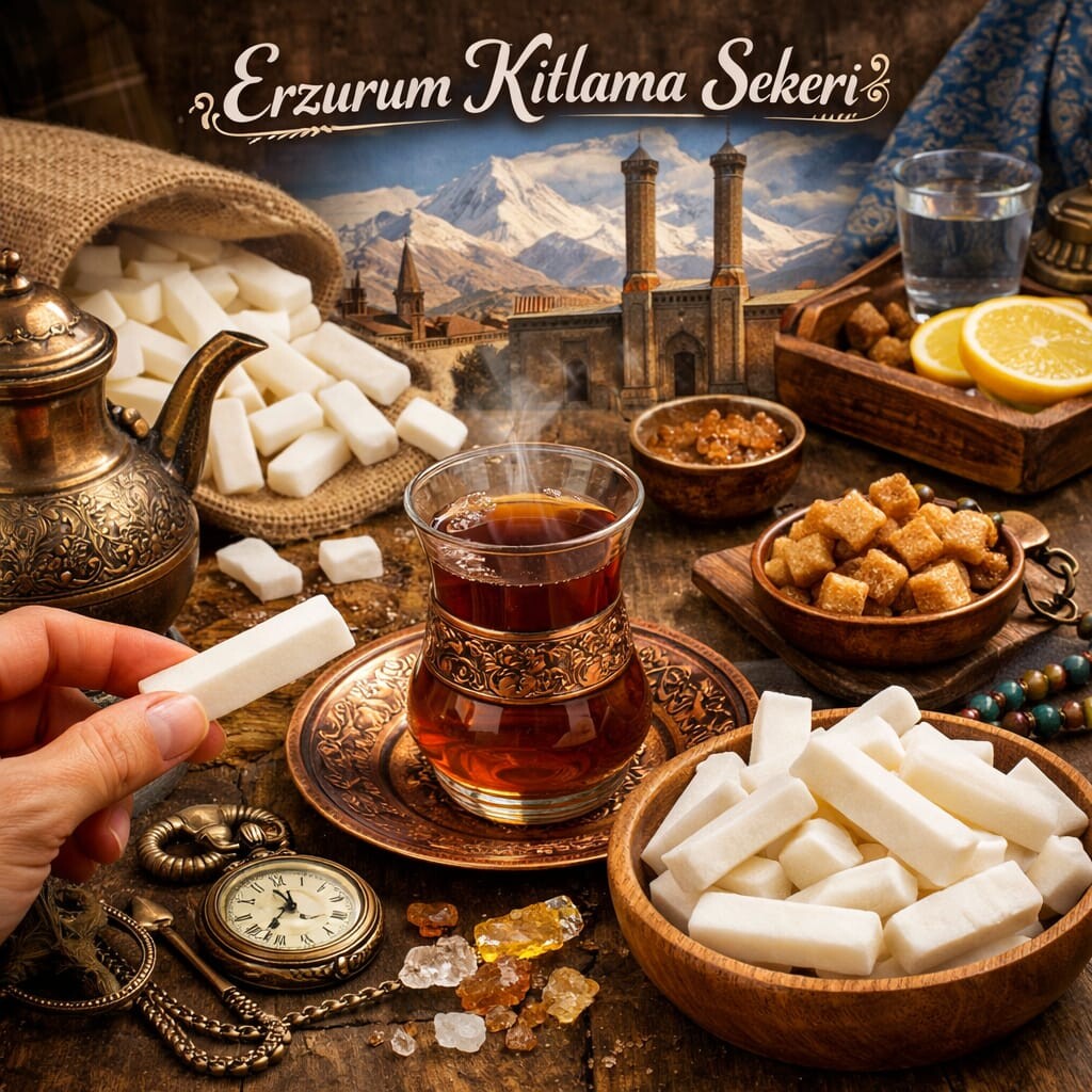Erzurum Kıtlama Şekeri Nedir ve Neden Bu Kadar Özel Bir Lezzettir