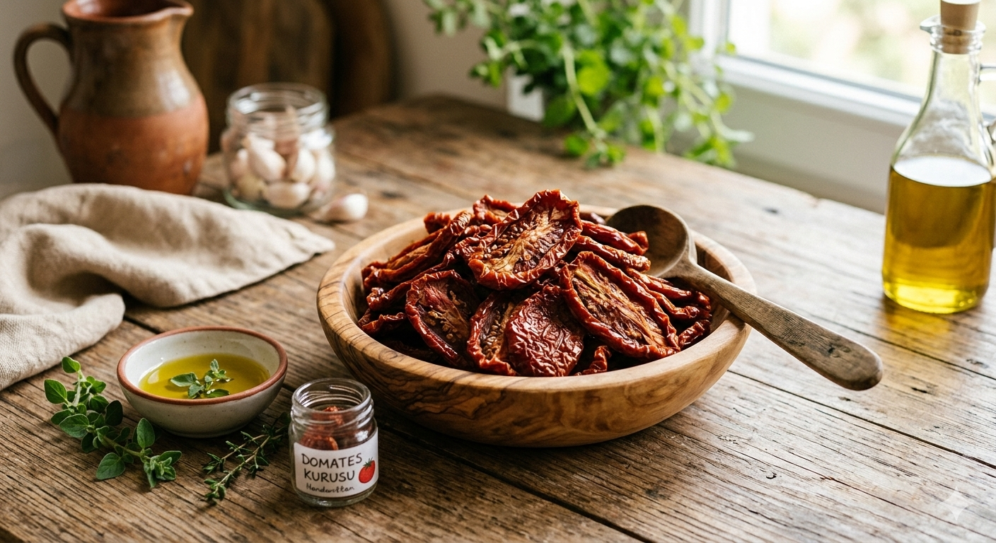 Güneşi Tabaklarınıza Taşıyan Lezzet: Domates Kurusu ile Mutfakta Sanat