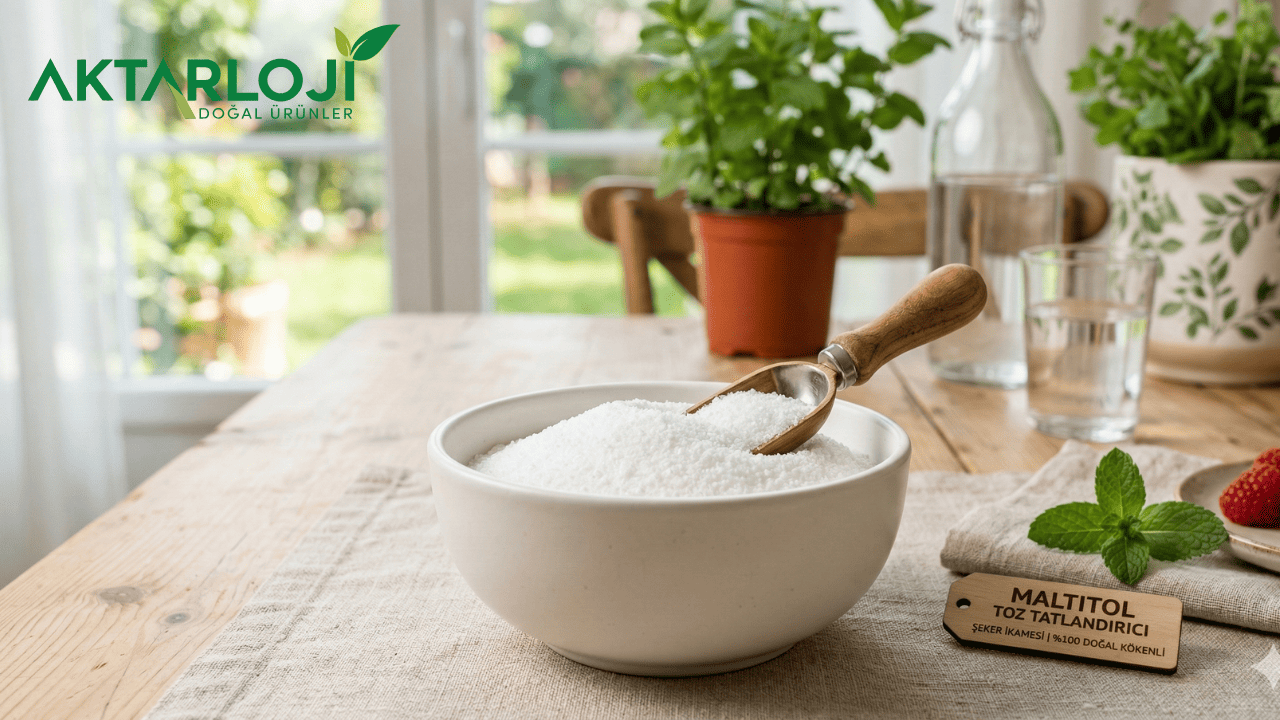 Maltitol Toz Tatlandırıcı Kan Şekerini Nasıl Etkiler? Farkı Nedir?