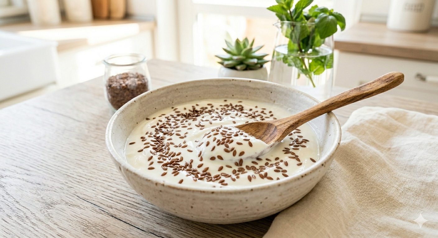 Yoğurtlu Keten Tohumu Tarifi ve Faydaları