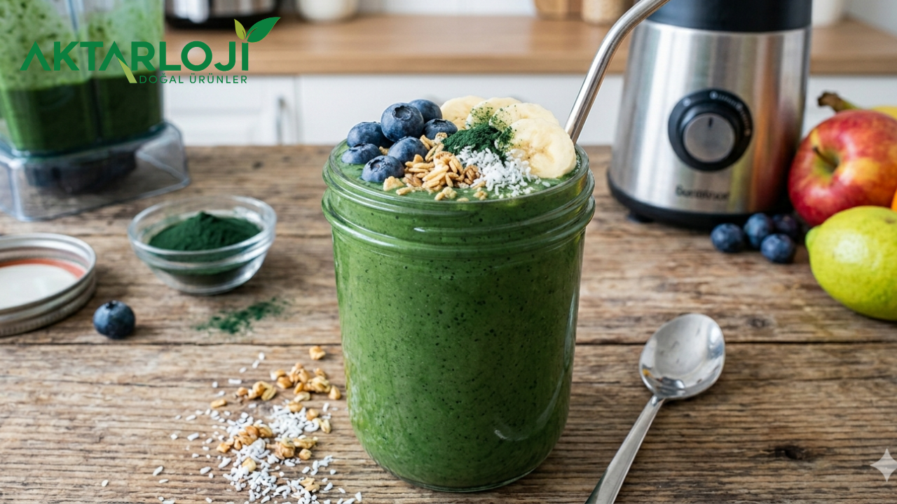 Spirulina Tozu ile Smoothie Tarifleri: En Lezzetli 5 Farklı Seçenek