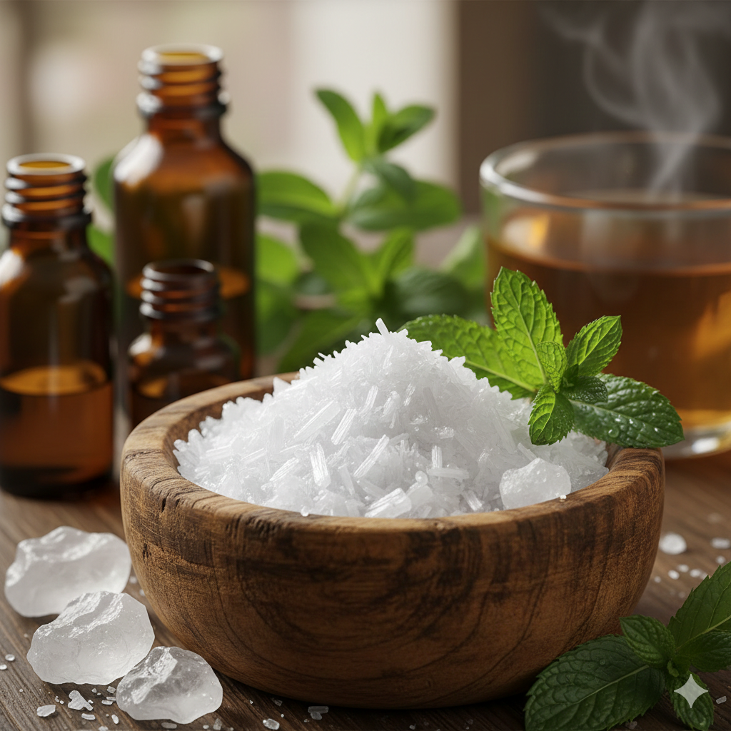 Saf Kristal Mentol Tozu Satın Al %100 Doğal Nane Kristali - Aktarloji