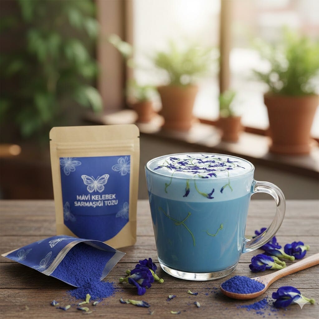 Gençlik İksiri: Mavi Kelebek Sarmaşığı Tozu