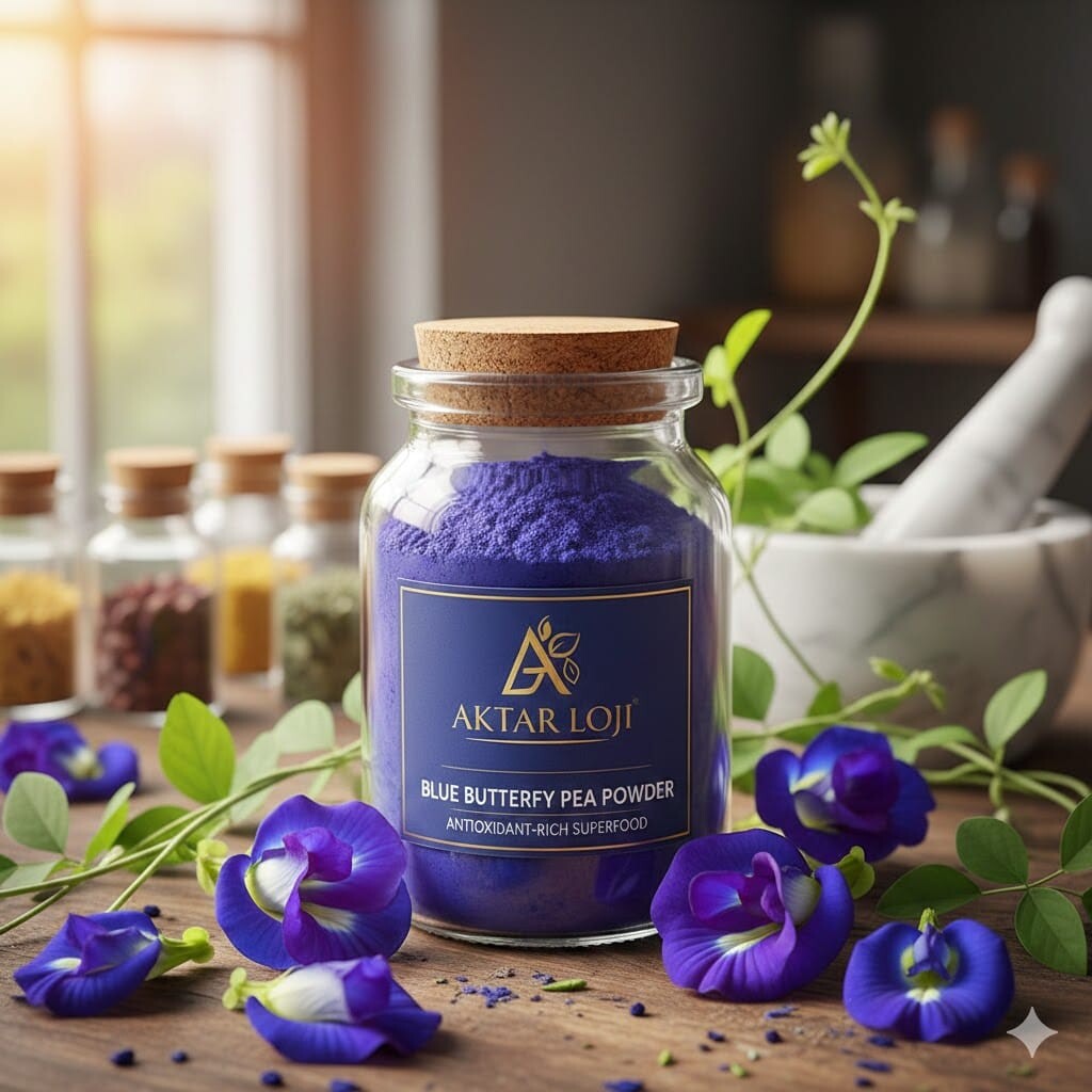 Gençlik İksiri: Mavi Kelebek Sarmaşığı Tozu