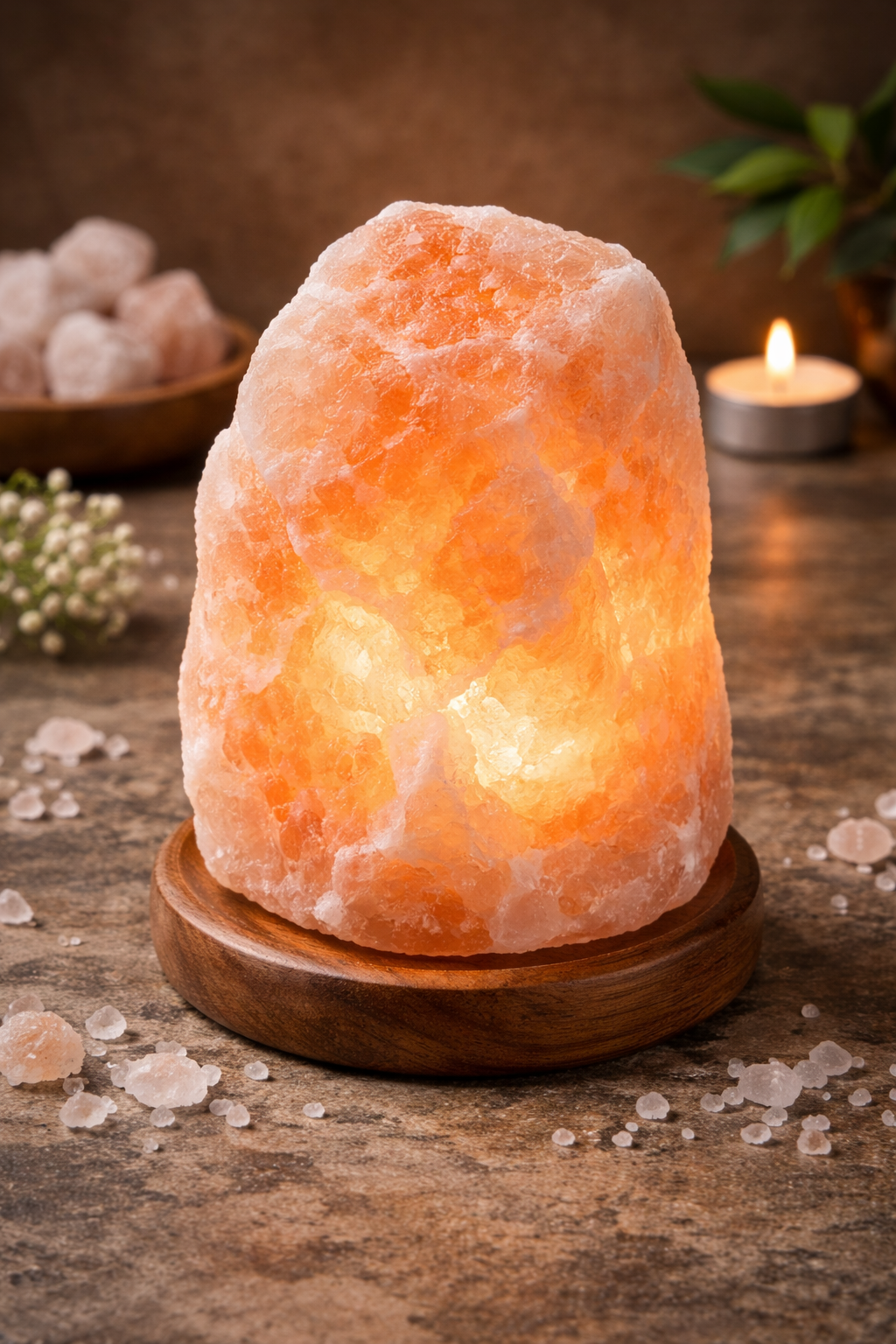 Doğal Çankırı Kaya Tuzu Lambası: Doğal Aydınlatma Kaynağı