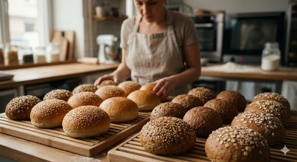 Glutensiz hamburger ekmeği nasıl yapılır? Glutensiz hamburger ekmeği tarifi