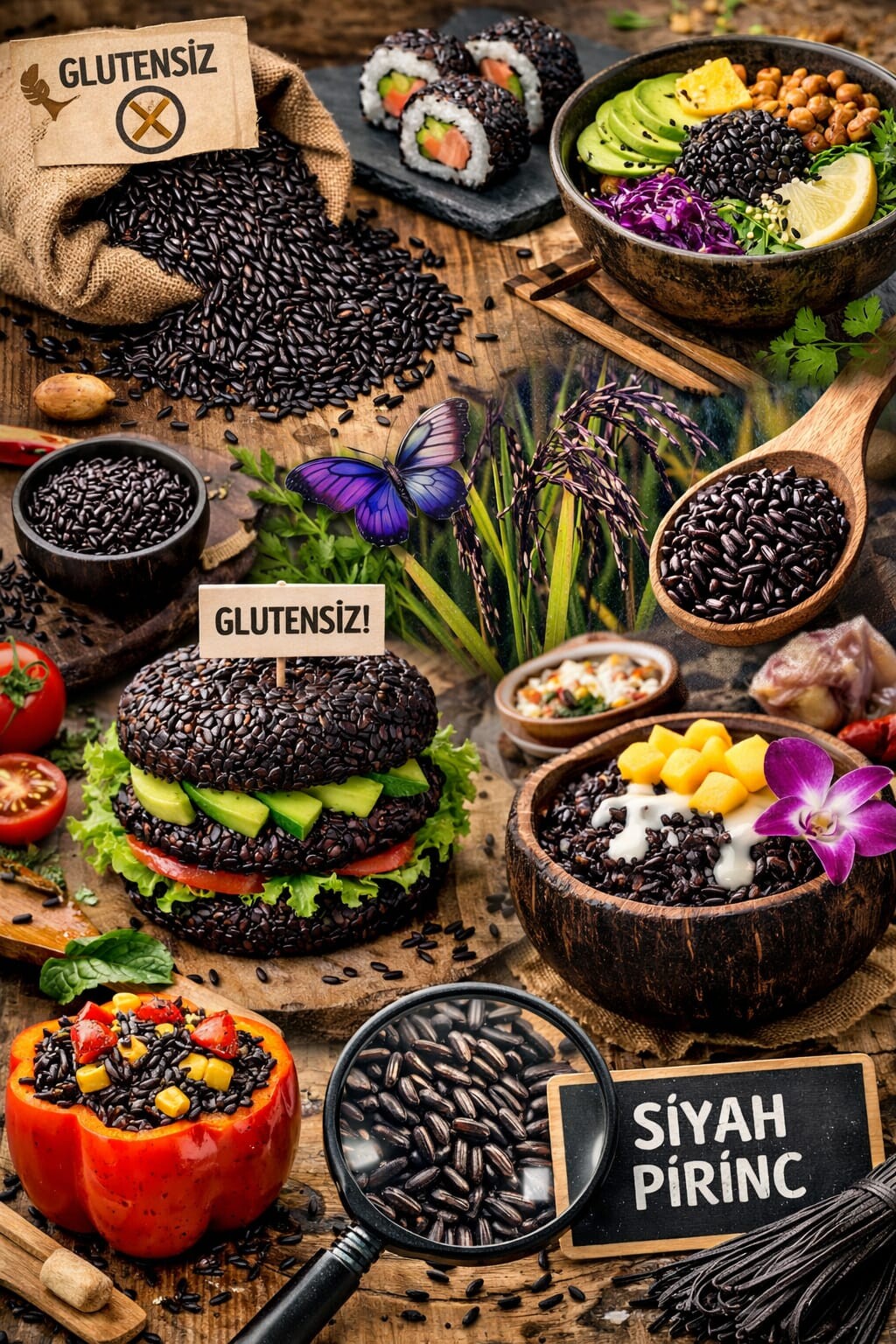 Glutensiz Kepekli Pirinç ile Eşsiz Güzellikte ve Lezzetli Sofralar