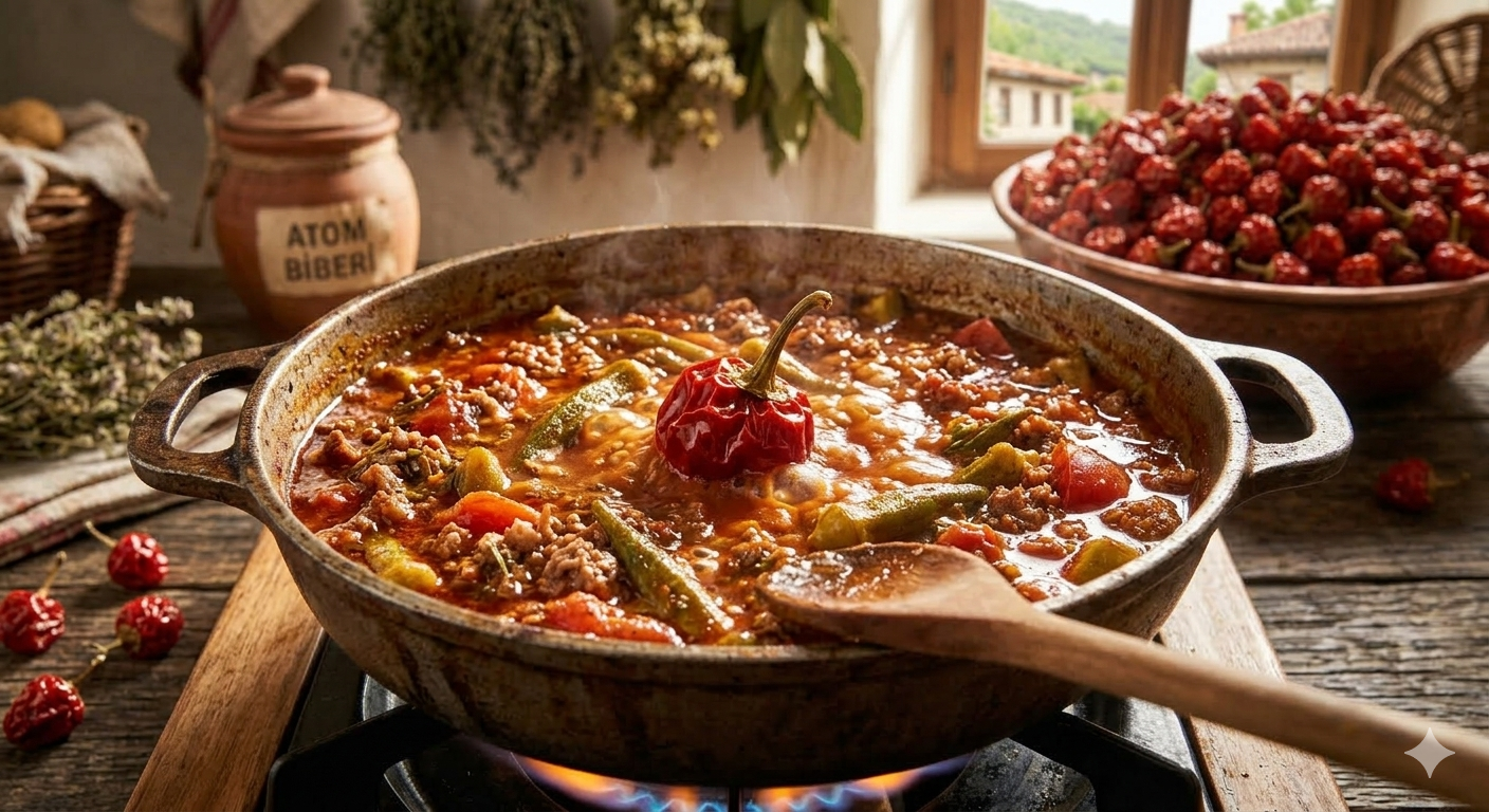 Mutfakların Küçük Dev Enerjisi: Kırmızı Acı Atom Biber