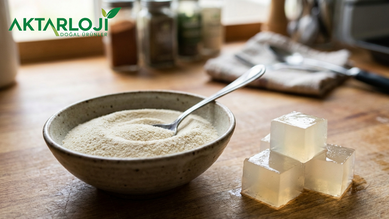 Agar Agar Tozu ile Evde Meyve Jölesi Nasıl Yapılır? (Tam Kıvamında)