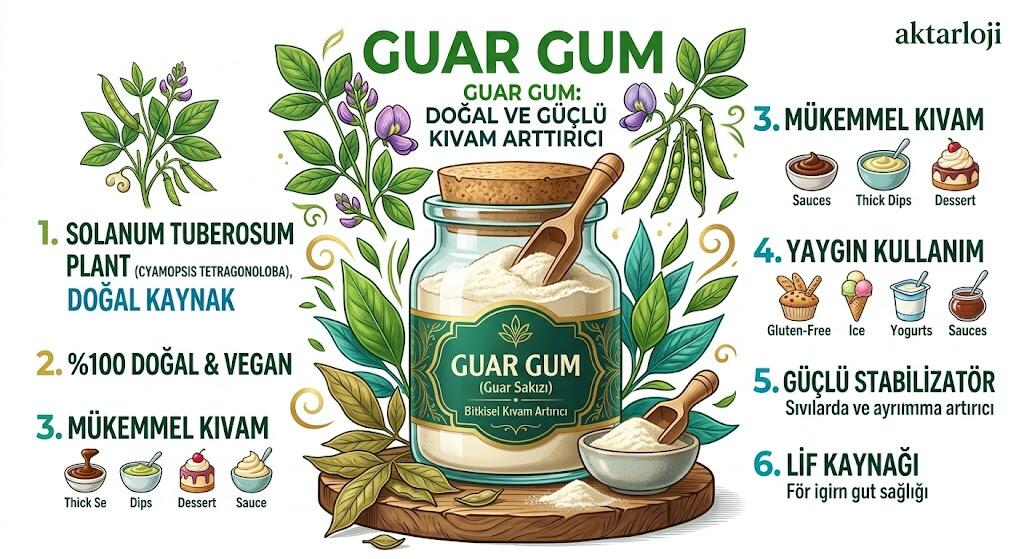 Guar Gum Nedir: Doğal Yaşamın Gizli Gücü