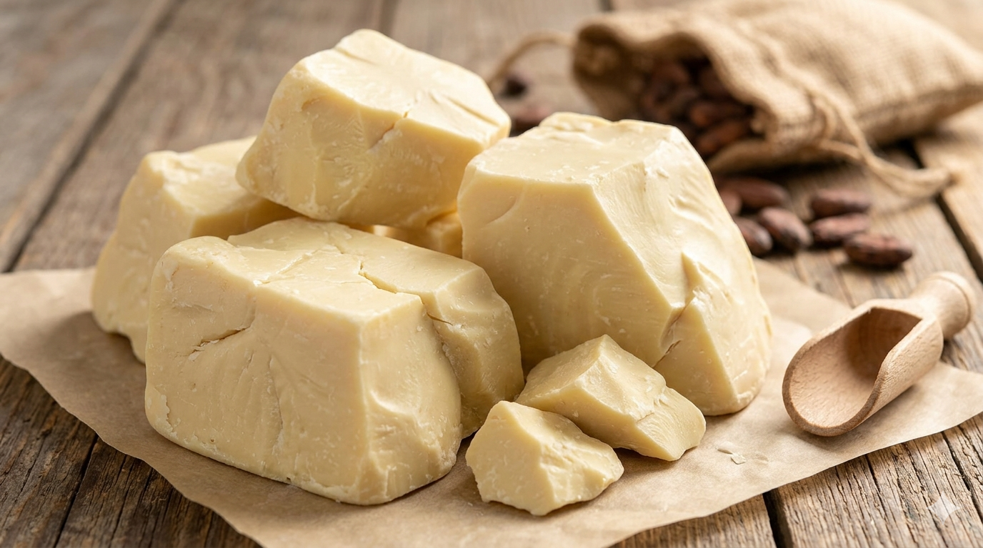 Katı Kakao Yağı Cilde Bakım Yaparken Görsel Enerji Veriyor