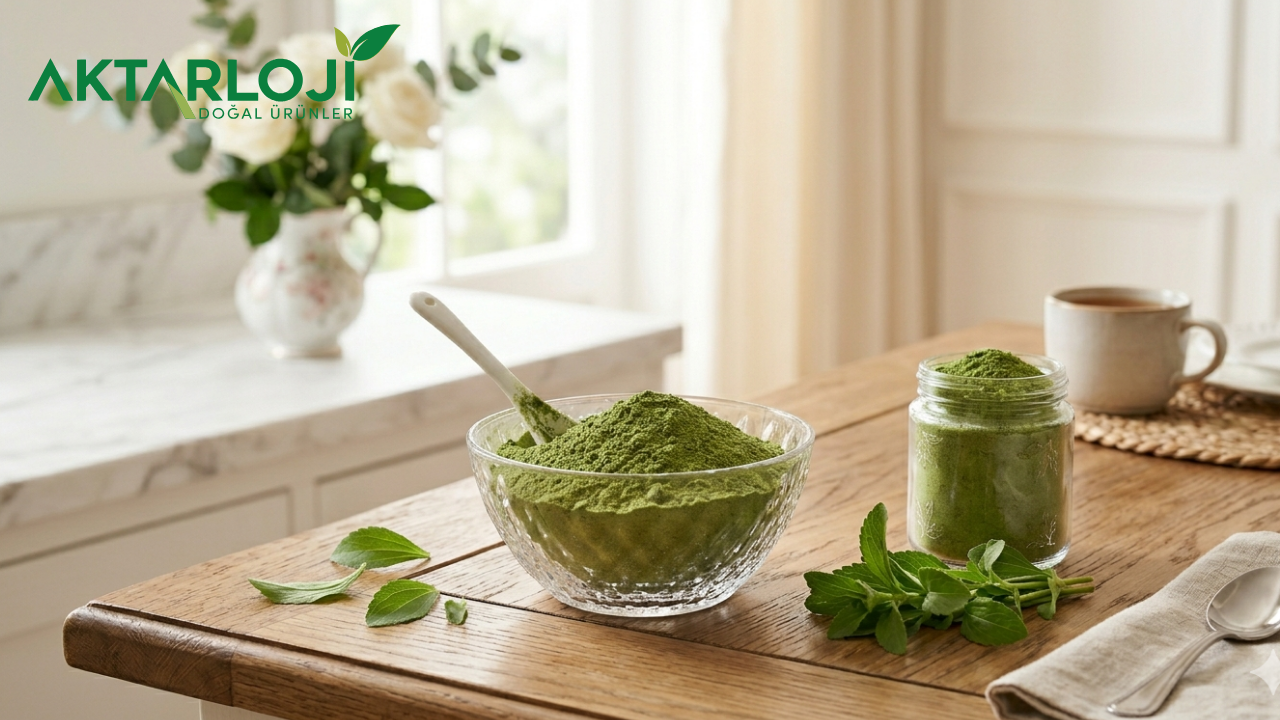 Stevia (Şeker Otu Tozu) Mutfakta Nasıl Kullanılır?