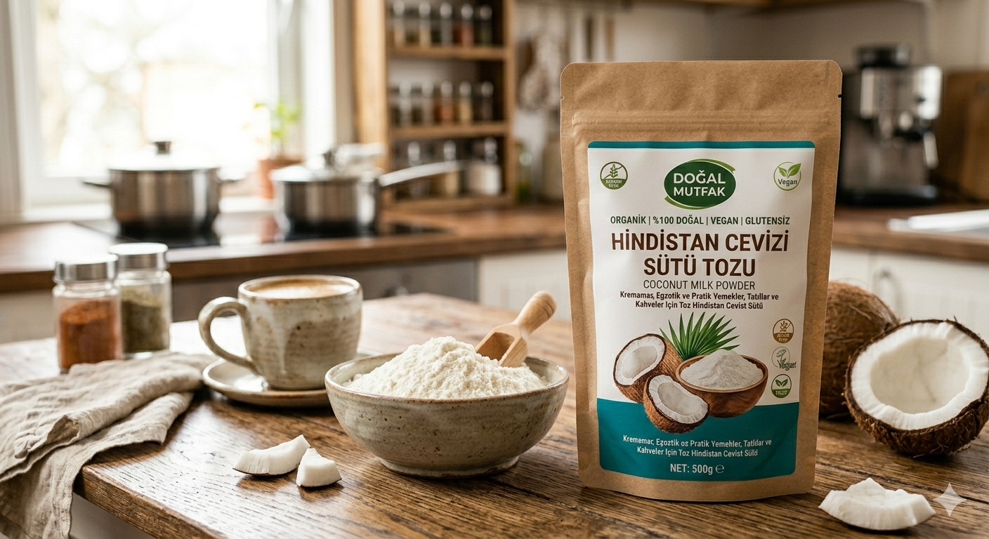 Tropikal Lezzet Kapınızda: Hindistan Cevizi Sütü Tozu