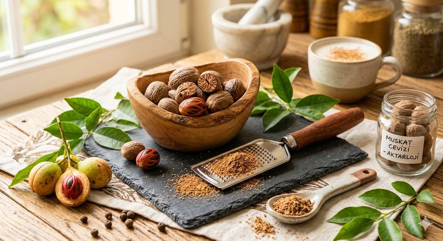 Muskat Cevizi Faydaları: Uykusuzluktan Gurme Soslara Mavi Mucize!