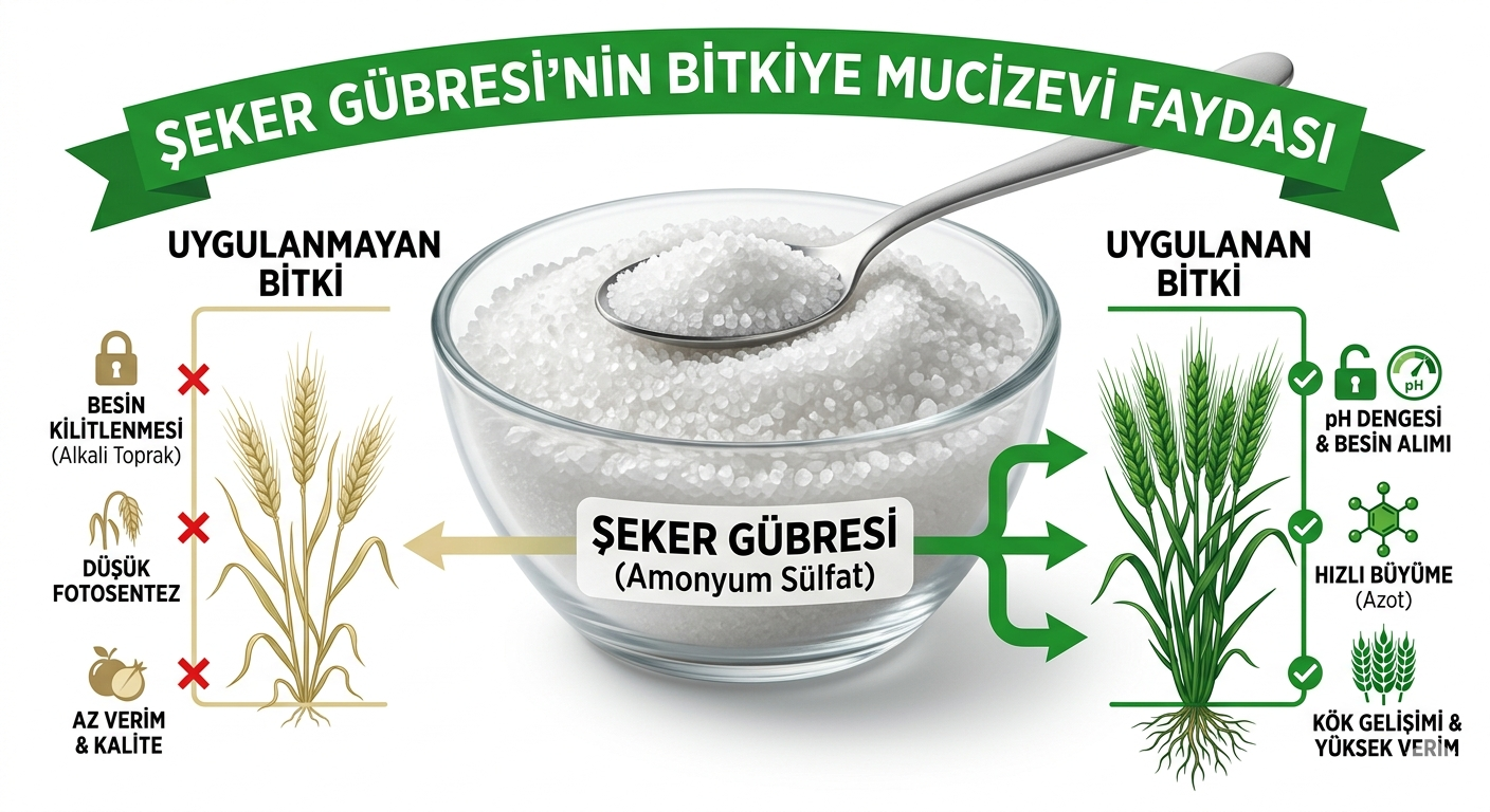 Şeker Gübresi (Amonyum Sülfat) ile Veriminizi Katlayın