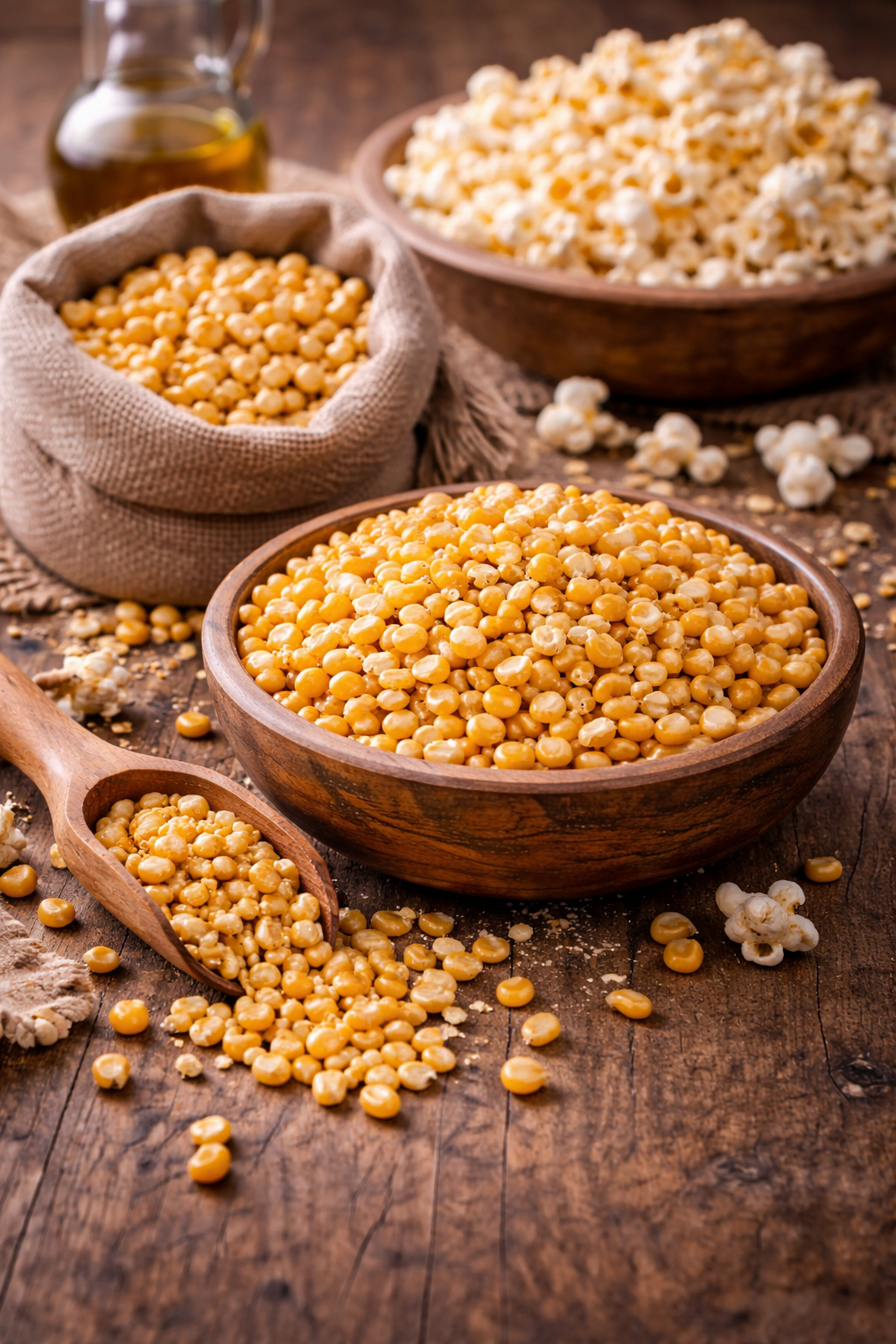 Eğlence Dolu Saatleri Glutensiz Patlamalık Cin Mısır İle Renklendirin