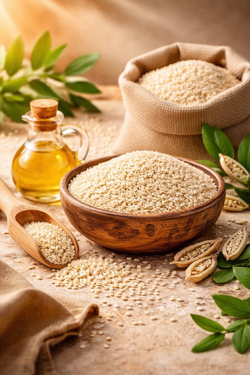 En İyi Beyaz Susam Doğal ve Katkısız Seçim