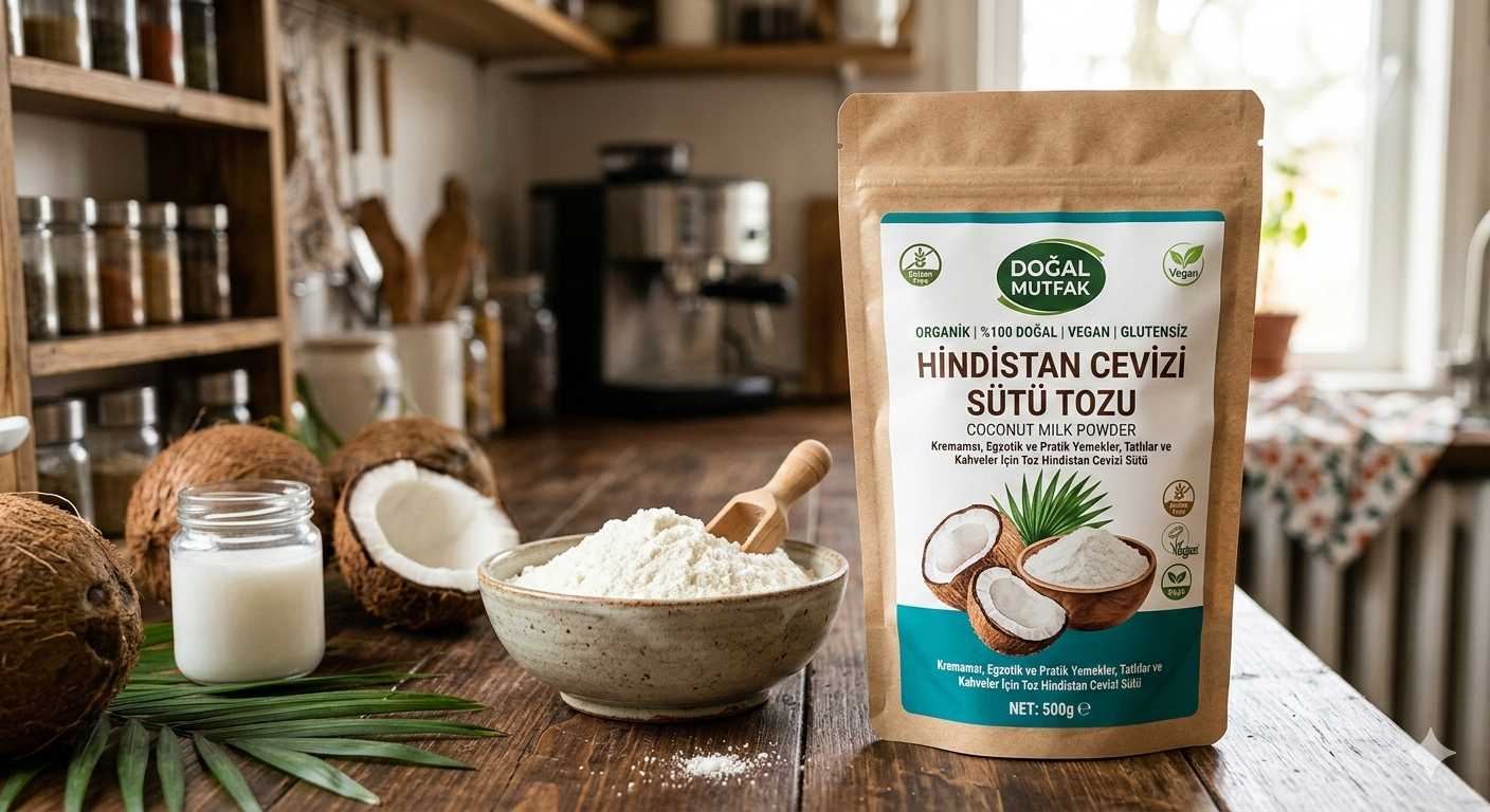 Tropikal Lezzet Kapınızda: Hindistan Cevizi Sütü Tozu