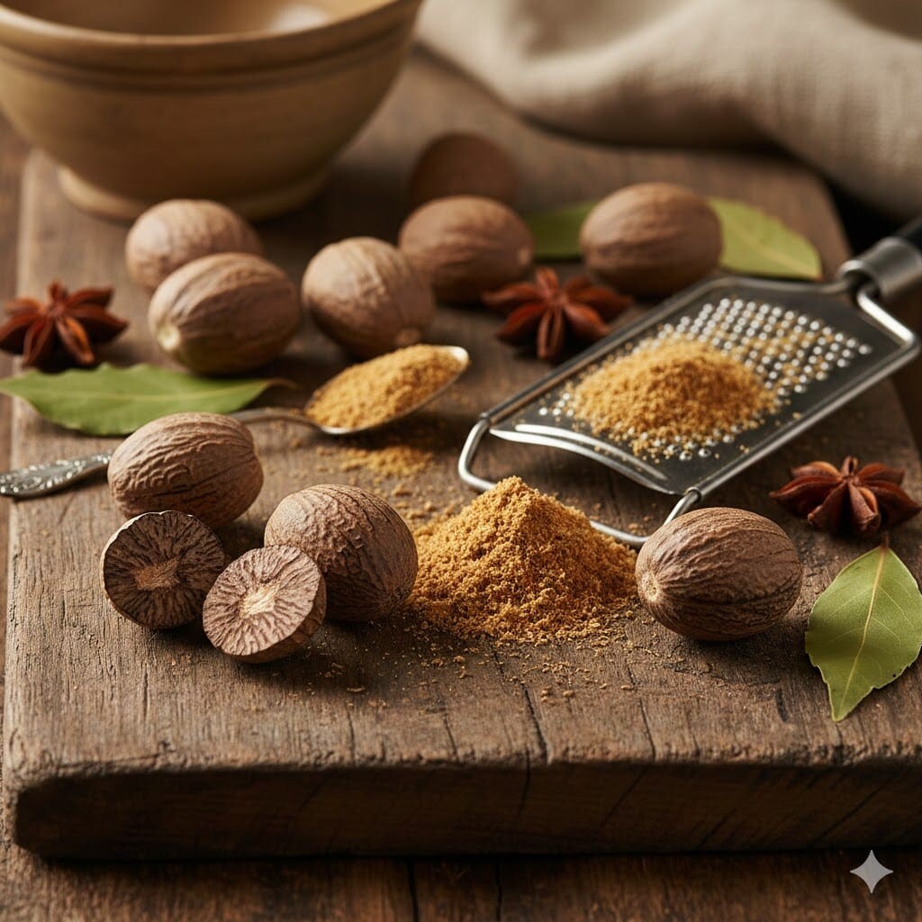 Muskat Cevizi Faydaları: Uykusuzluktan Gurme Soslara Mavi Mucize!