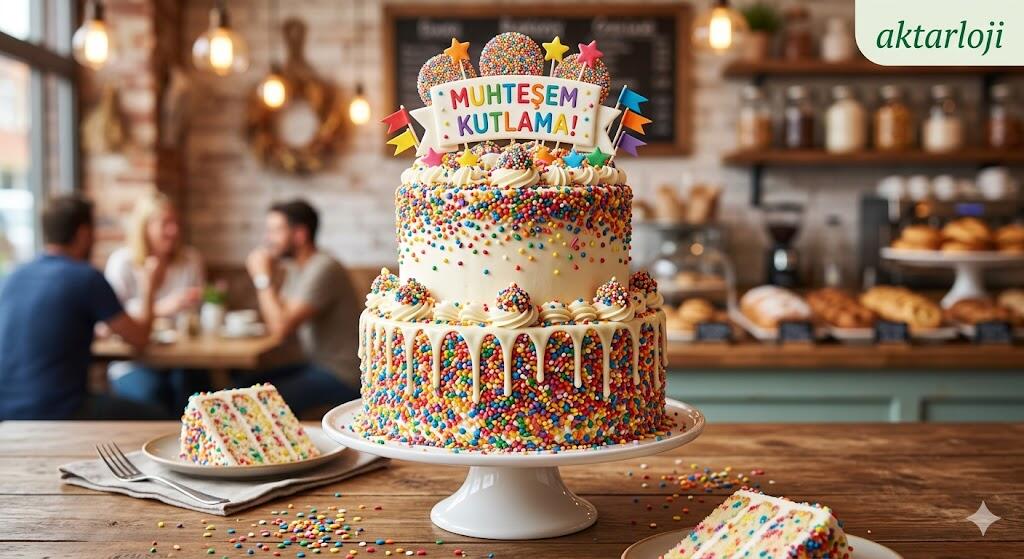  Neşeli Ve Lezzetli Pastaları Renkli Granül Pasta Süsü İle Yapın