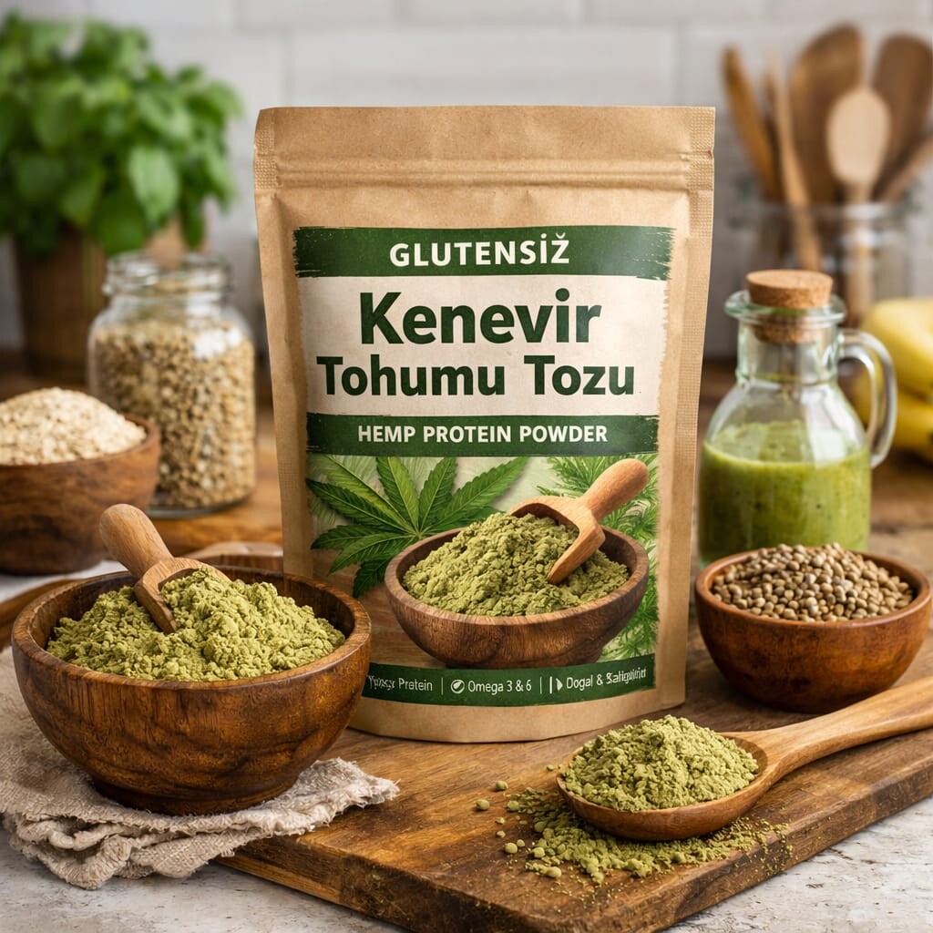 Mükemmel Faydalı ve Eşsiz bir Enerji Kaynağı: Glutensiz Kenevir Tohumu Tozu