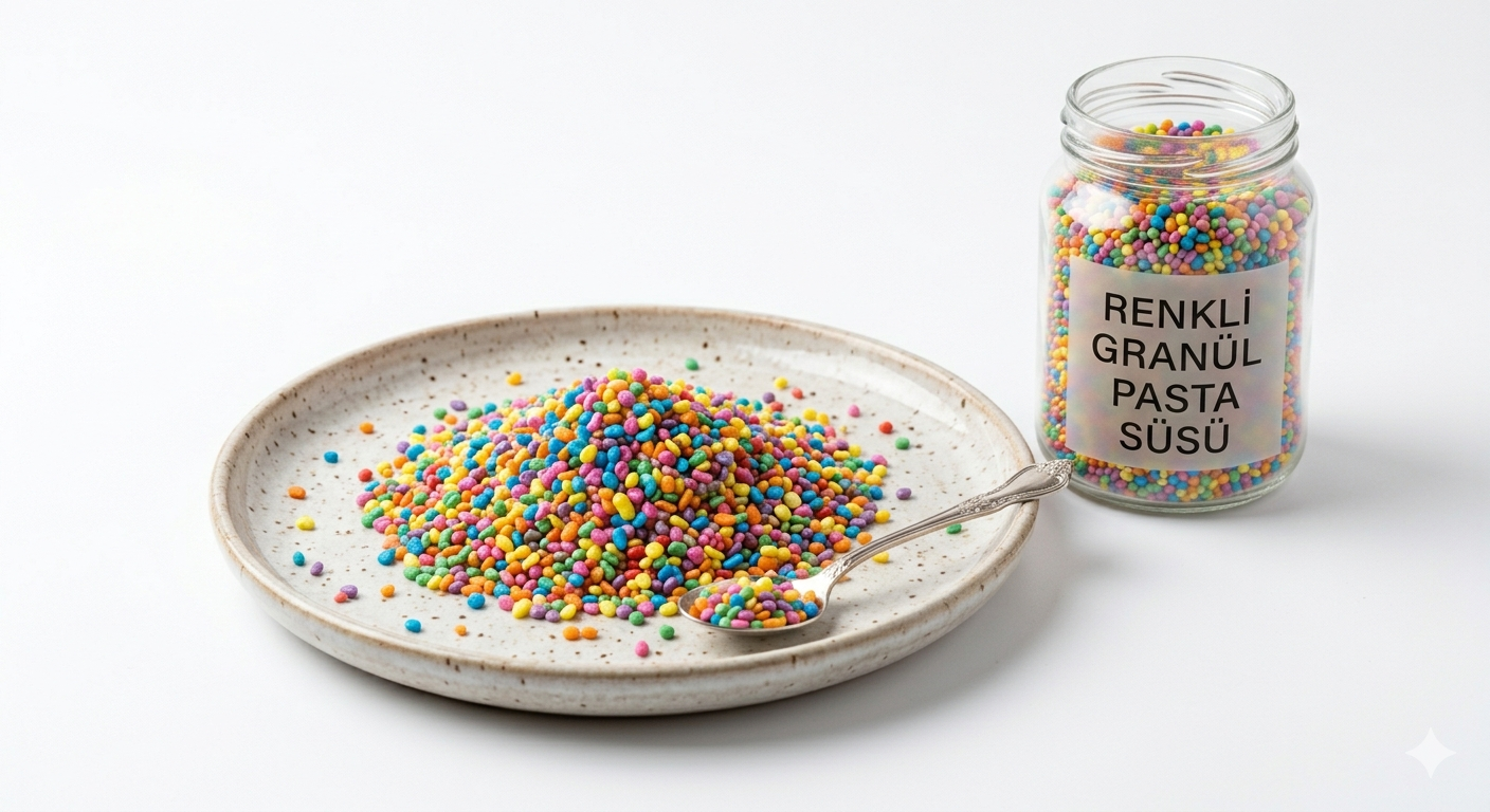  Neşeli Ve Lezzetli Pastaları Renkli Granül Pasta Süsü İle Yapın