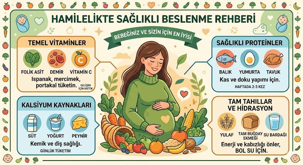 Hamilelikte Beslenme Nasıl Olmalı?
