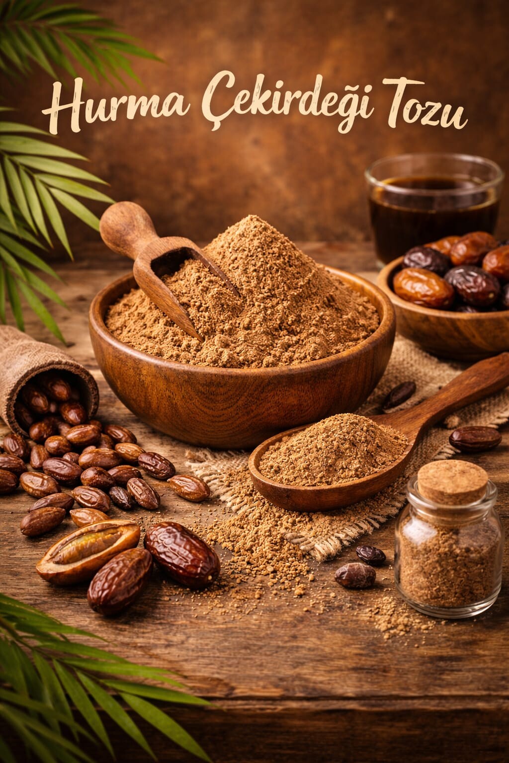Hurma Çekirdeği Tozu İle Zinde Bir Hayat