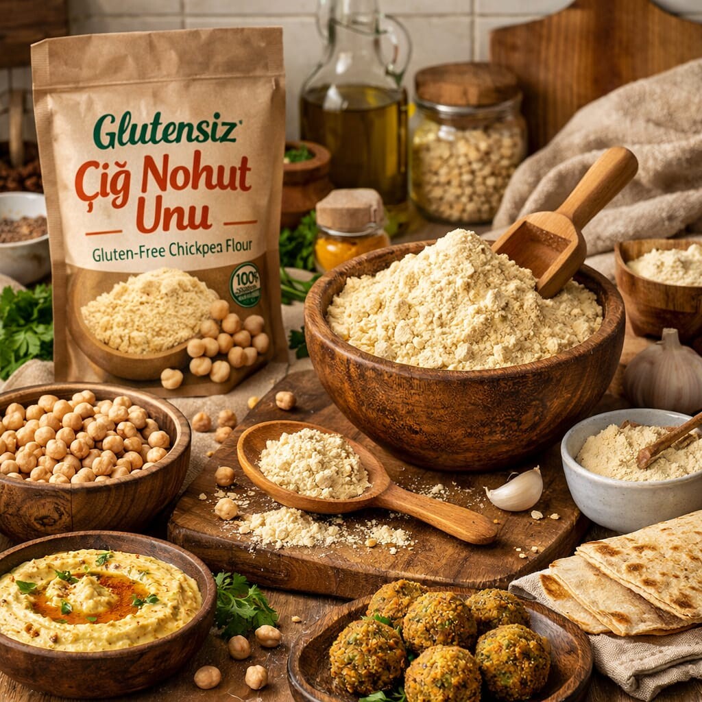 Glutensiz Nohut Unu ile Hafif ve Besleyici Hamur İşleri Tarifleri ve Püf Noktaları