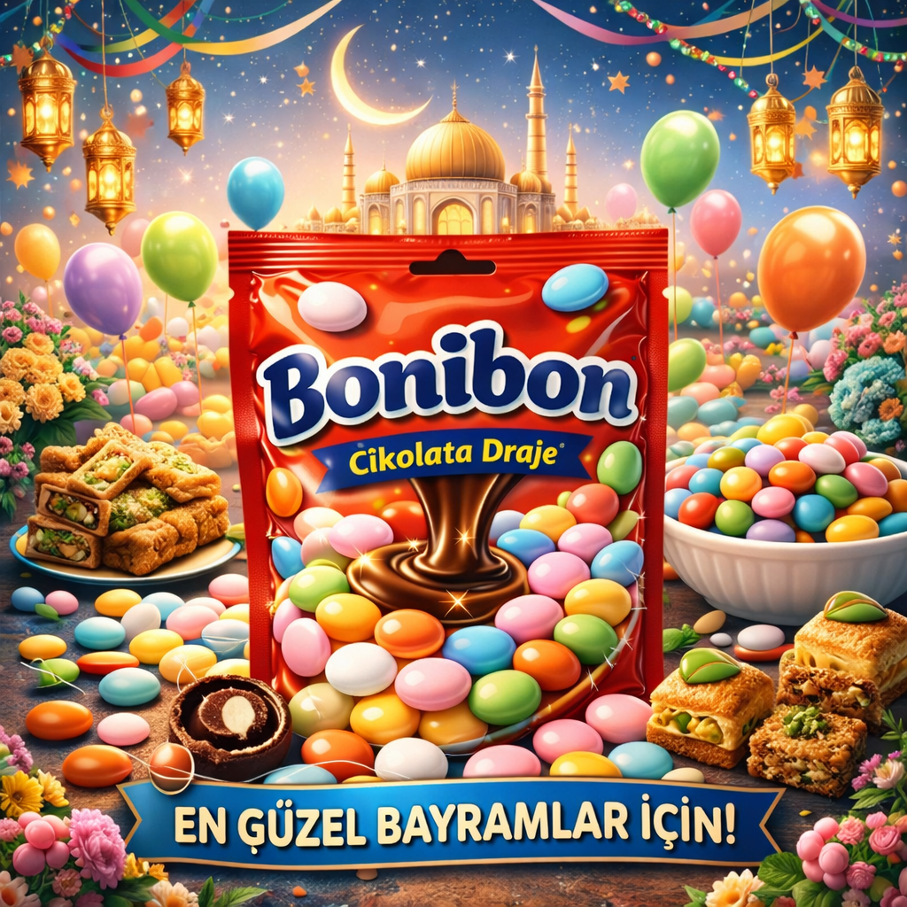 Bonibon Çikolata Draje: Bayrama Özel Renkli Sunumlar ve Enfes Tarifler | Aktarloji