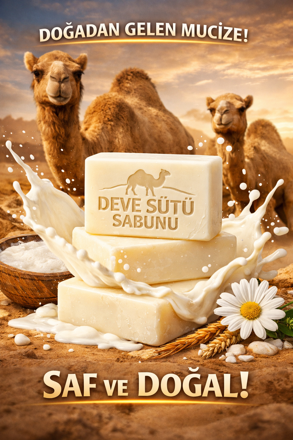 Doğanın Beyaz Mucizesi: Deve Sütü Sabunu ile Güzellik Serüveni