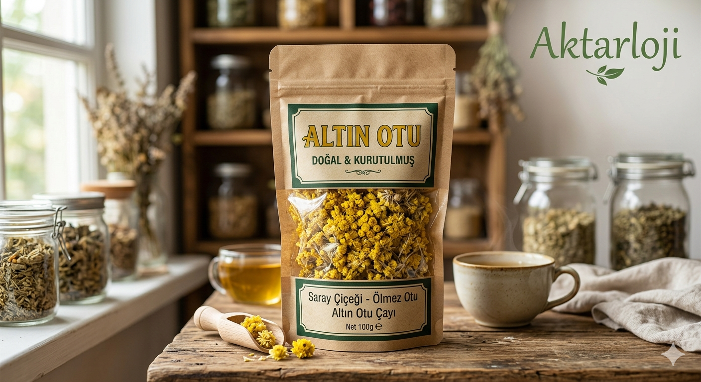 Ciltte Solmayan Gün Işığı: Altın Otu Tozu