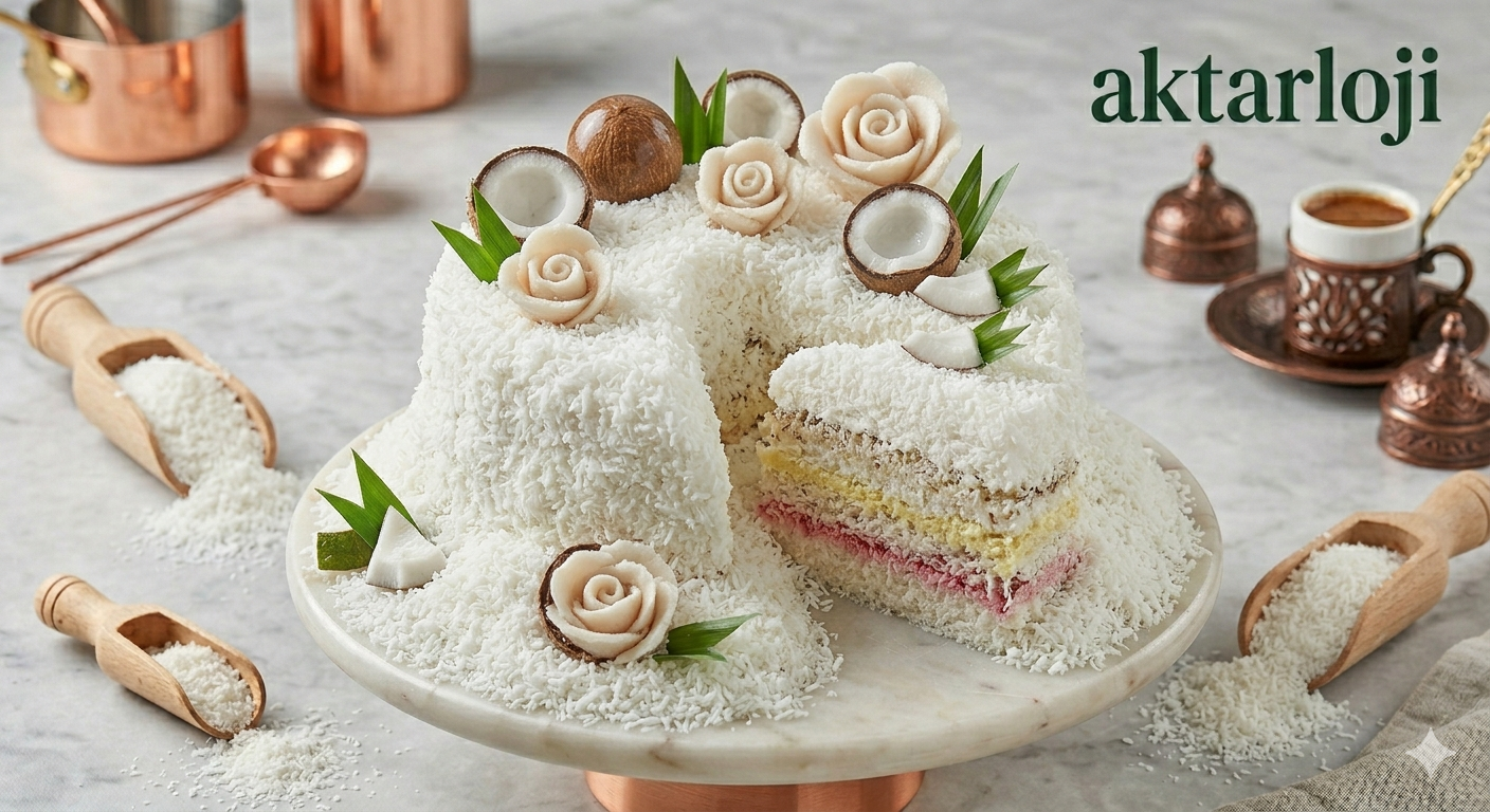 Rende Hindistan Cevizi İle En Güzel Pastaları Siz Yapın