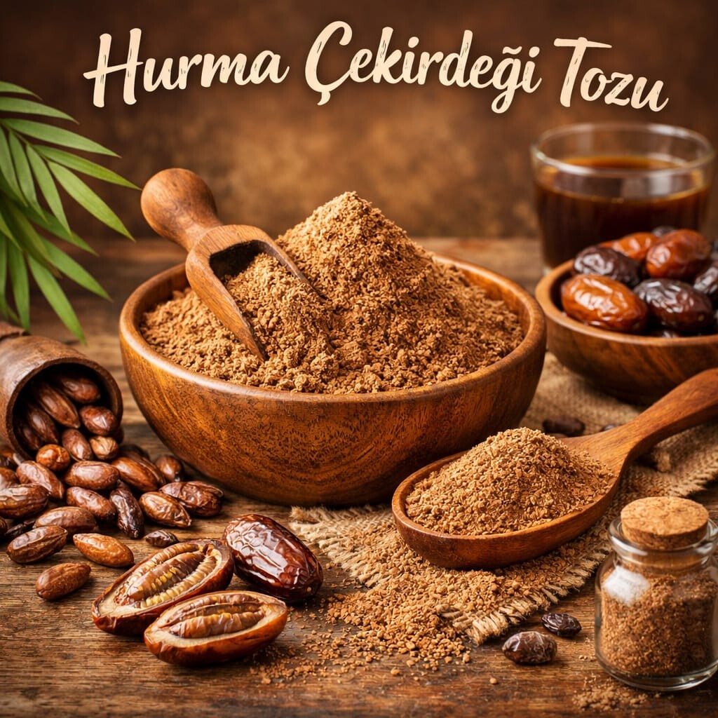 Hurma Çekirdeği Tozu İle Zinde Bir Hayat