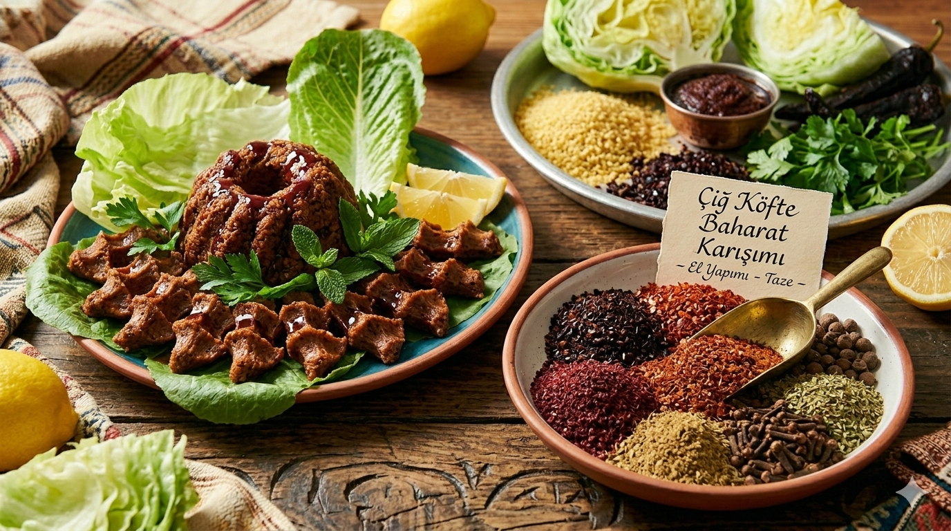 Çiğ Köfte Baharatı Nedir? En Özel Çiğ Köfte Sırları ve Tarifi | Aktarloji
