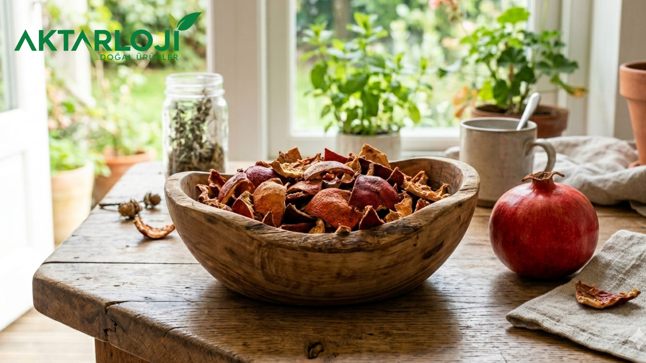 Nar Kabuğu Kurusu Ne İşe Yarar? Faydaları Neler?