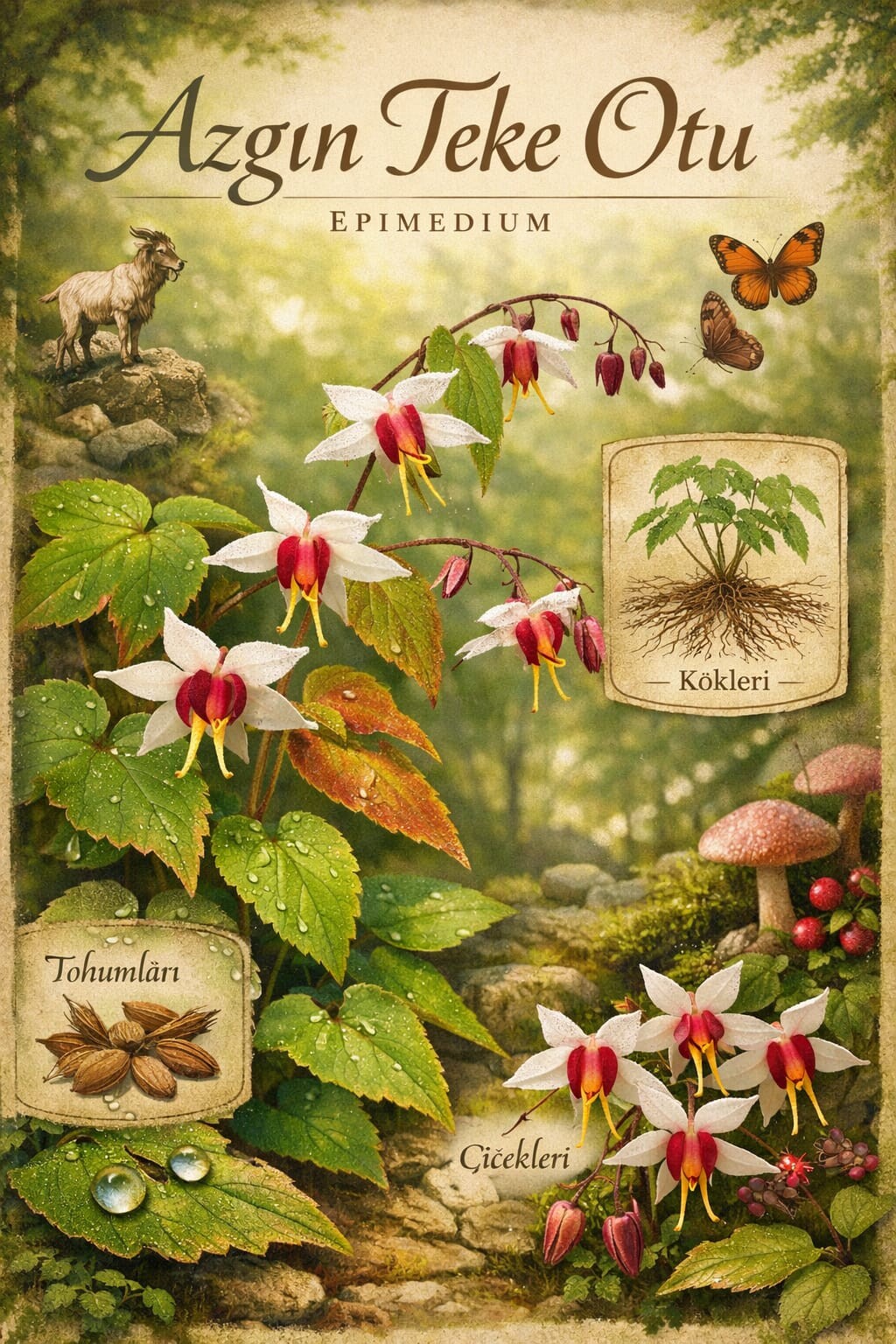 Azgın Teke Otu – Doğal Enerji ve Performans Destekleyici Bitki