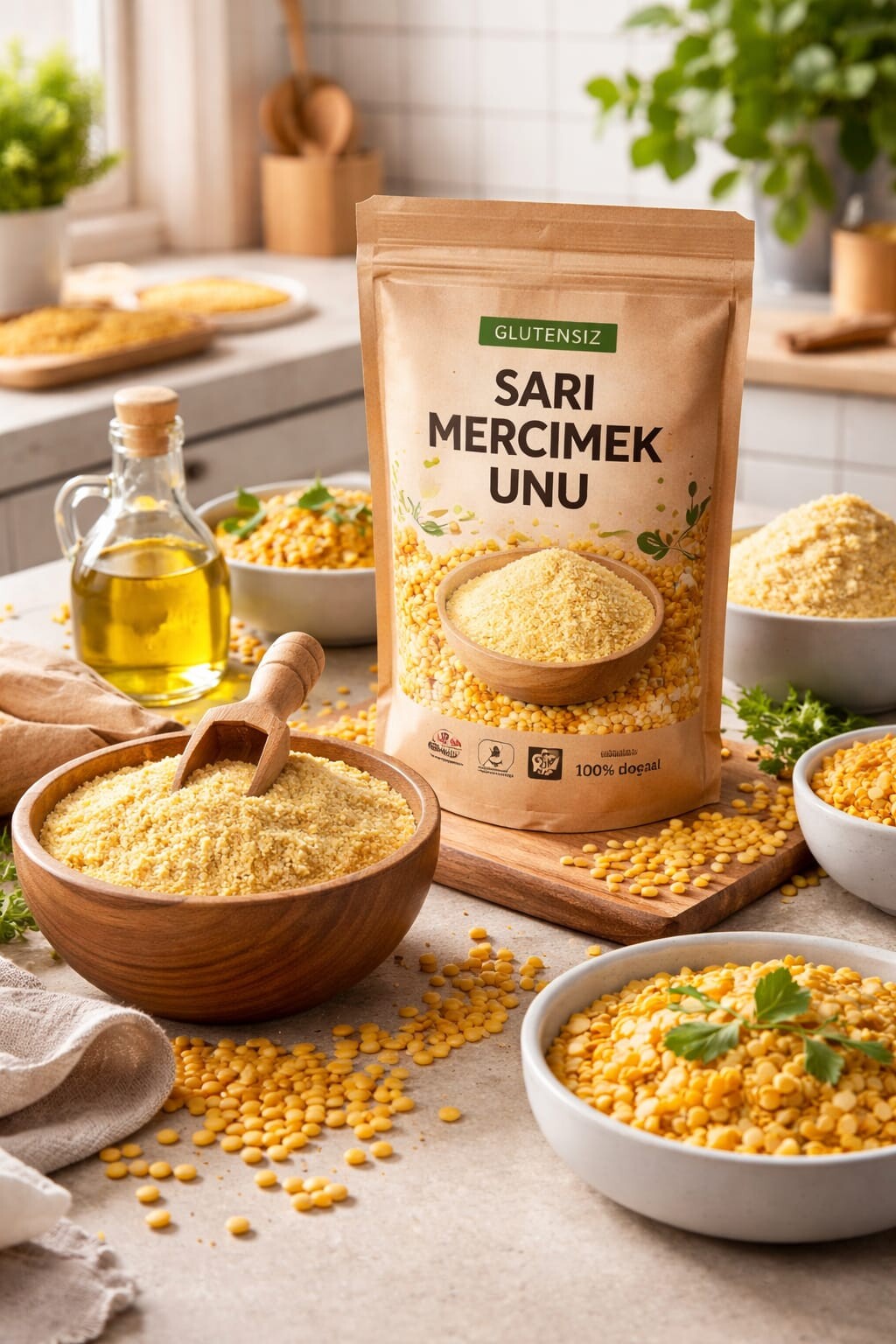 Glutensiz Sarı Mercimek Unu ile Sağlıklı ve Lezzetli Bir Yaşam