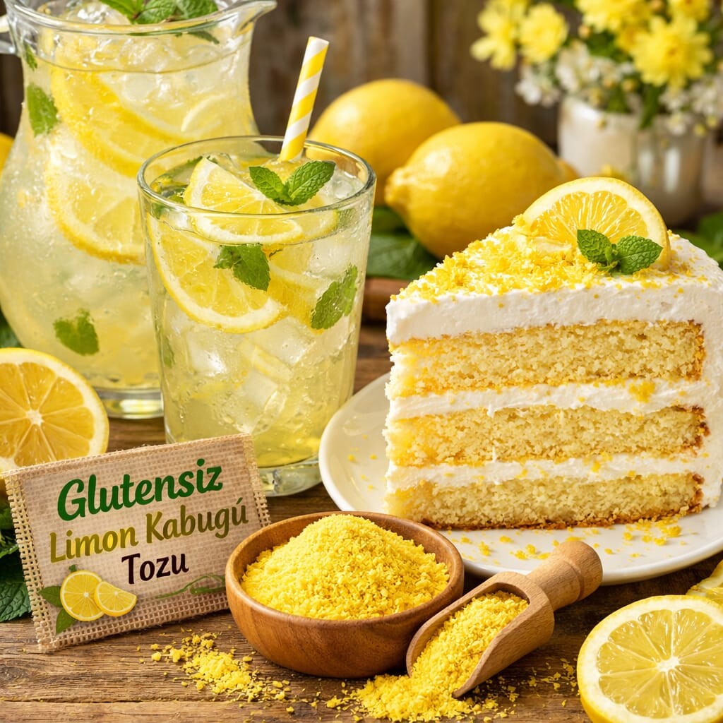 Glutensiz Limon Kabuğu Tozu ile Doğal Aroma ve Sağlıklı Tarifler