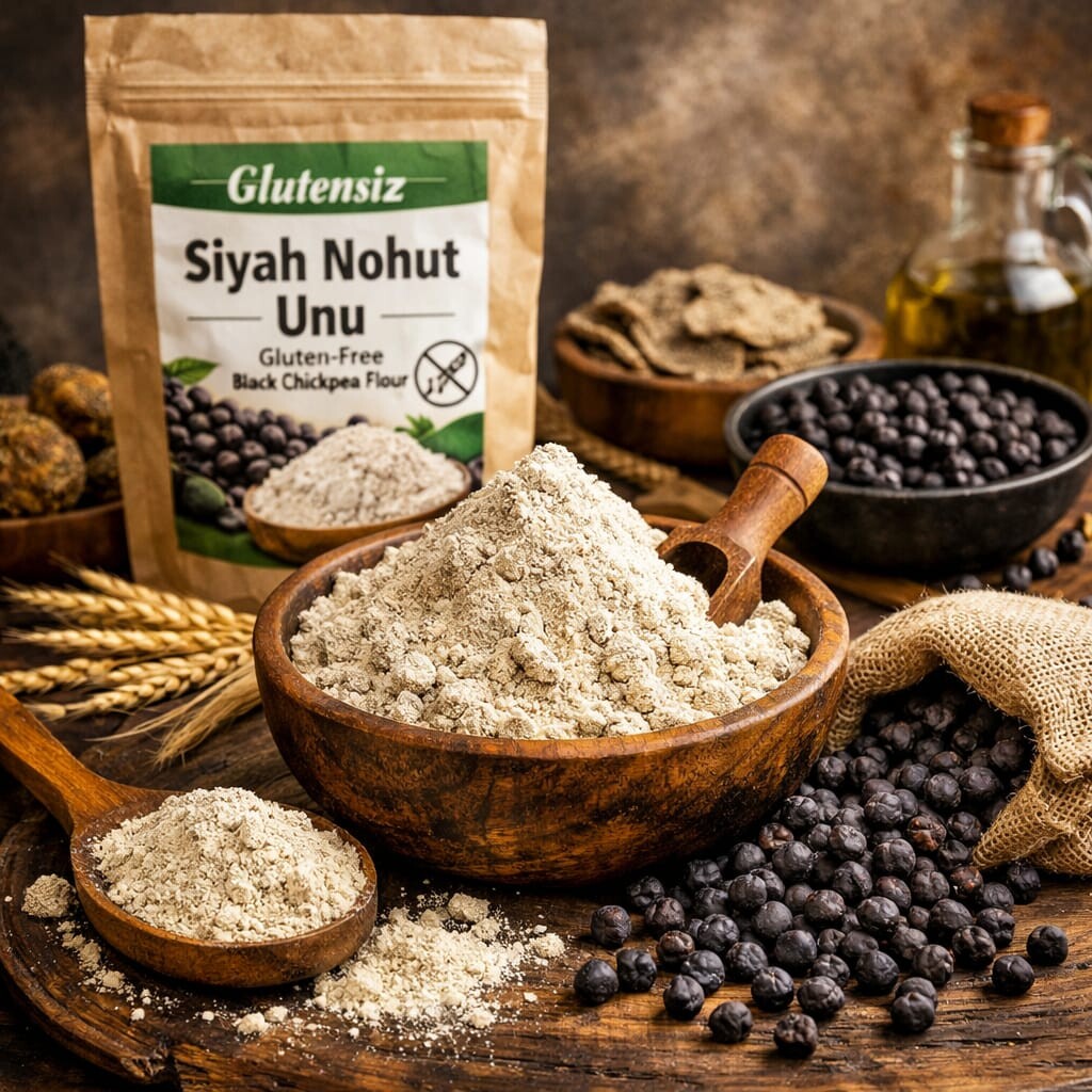 Glutensiz Siyah Nohut Unu ile Sağlıklı ve Güçlü Beslenme 