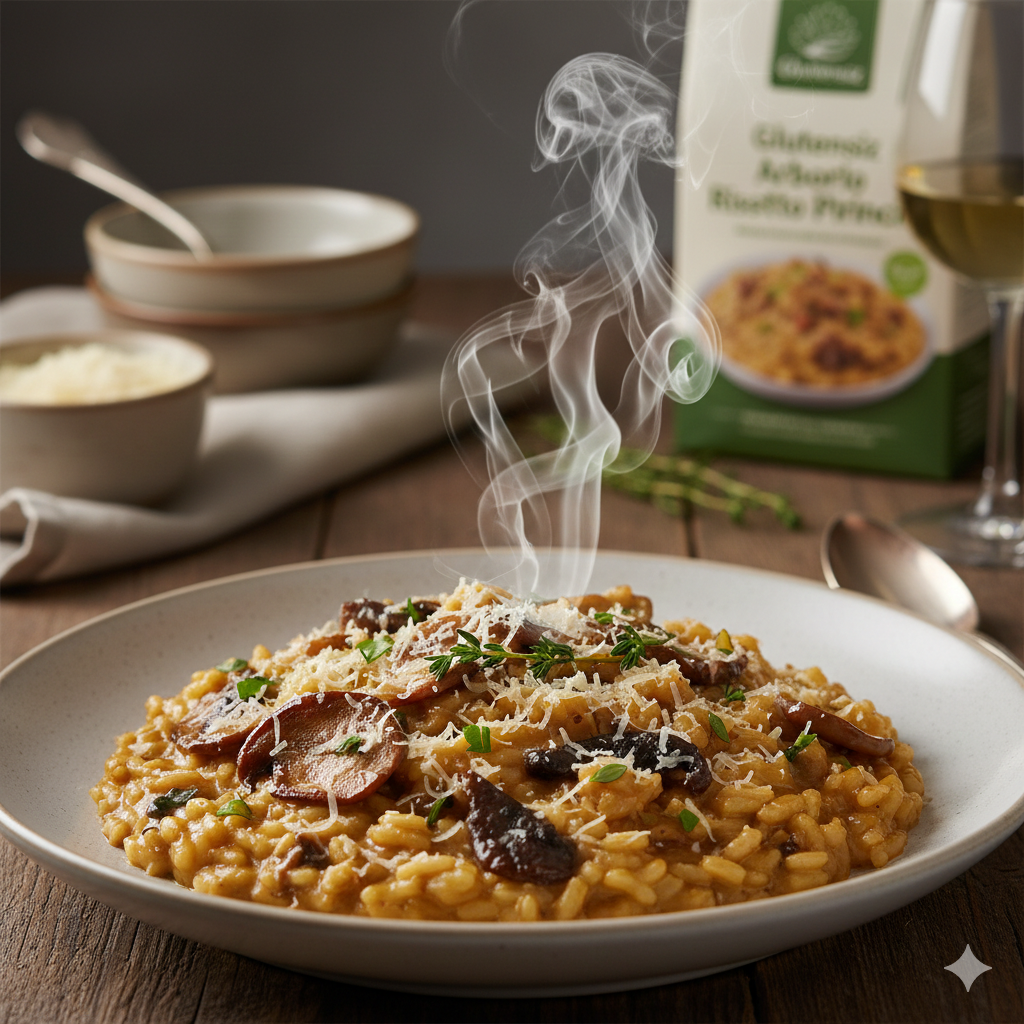 Glutensiz Arborio Risotto Pirinci Nedir ve Gerçek Risotto Lezzetinin Sırrı